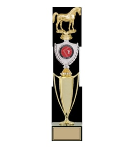 ODAK KUPA - Figürlü Kupalar - At Figürlü Kupalar FG-042 A - 44 cm