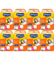 Canped Emici Külot Hasta Bezi S-Küçük Small 72 Adet (8PK*9)