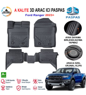 Ford Ranger 3D Paspas Havuzlu Pro 2023 Sonrası