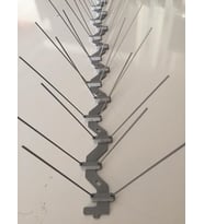 Paslanmaz Kuş Kondurmaz Tel 50cm  (3m 6ad.)
