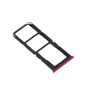 Oppo A91 Sim Yuvası Sim Kart Tepsisi Sim Çekmecesi Kırmızı