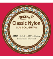DADDARIO J2705 KLASİK TEK TEL, NAYLON, A-(LA), NORMAL