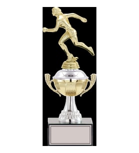 ODAK KUPA - Figürlü Kupalar - Atletizm Kadın Figürlü Kupalar FG-046 C - 31 cm