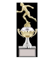 ODAK KUPA - Figürlü Kupalar - Atletizm Kadın Figürlü Kupalar FG-046 C - 31 cm