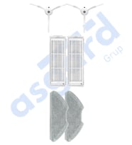 Xiaomi Mop 2 Pro (MJST1SHW) -Mop 2 Lite Uyumlu 2 Yan Fırça 2 Filtre 2 Mop PKT-iasgf0000378