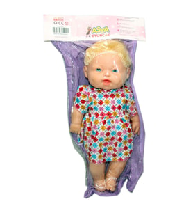 Asya Oyuncak Poşette Bebek 35 CM (Karışık Model 1 Adet)