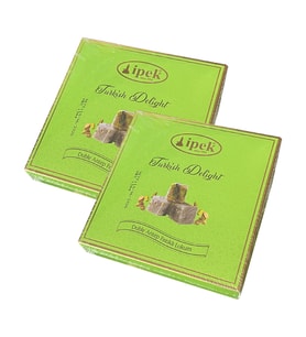 İpek Pismaniye Duble Antep Fıstıklı Lokum 250 gr x 2 Adet
