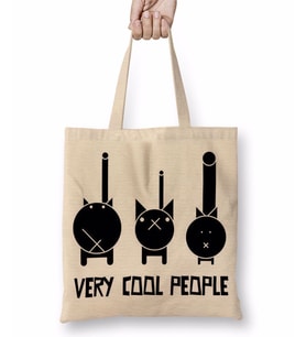 Very Cool Cats Bez Çanta Uzun Saplı