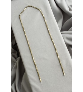 Hematit Taşı Özel Kesim Parlak Antik Sarı 2x2mm Doğal Taş Dizi