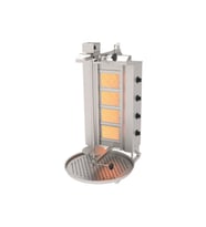 Atalay ADG-4U Döner Makineleri Gazlı Üstten Motorlu - 4 Radyanlı - 230 V