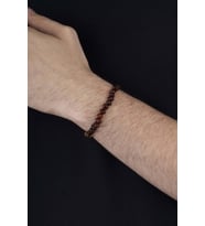 Gümüş Pazarım Misket Kesim Orjinal Yetişkin Kehribar Bileklik
