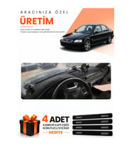 HONDA CİVİC (1996-1998) Uyumlu Torpido Koruma Örtüsü Oto Kılıfı - Siyah