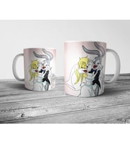 Pixxa Bugs ve Lola Bunny Kupa Bardak Model 2