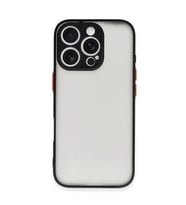 Apple İphone 16 Pro Kılıf Montreal Silikon Kapak - Siyah