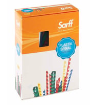 Sarff 32mm.KIRMIZI DELUX Plastik Spiral 50  Adet