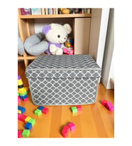 Mini Saklama Kutusu Seti, Organizer, Güçlü Zincir Desen 30x40x25