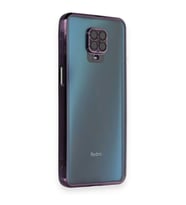 Note 9 Kılıf Lensli - Mor