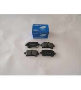 OPEL INSIGNIA- 09/17; ARKA FREN BALATASI 1,4/1,6/1,8/2,0 (DİSK)(106,4X47,4X17,3)(BRAMAX) 13237766