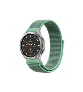 Watch 22mm Hasırlı Cırtcırtlı Kordon - Turkuaz1
