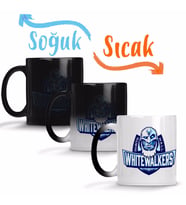 Game Of Thrones North Wall Whitewalkers Sihirli Kupa Bardak Porselen