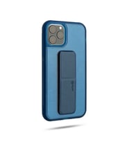 iPhone 11 Pro Max Kılıf Roar Aura Kick-Stand Back Cover (Mavi)