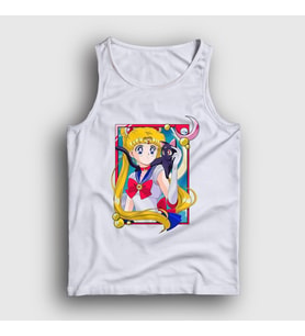 Presmono Unisex Beyaz Serena Usagi Sailor Moon Ay Savaşçısı Atlet 487488tt