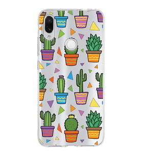 PrintiFy Xiaomi Redmi Note 7 ile Uyumlu 1mm Slim Fit Water Color 4 Baskılı Şeffaf  Kılıf