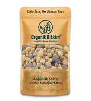 Organik Bitkim Akgünlük Sakızı (Günlük-Sığla Ağacı Sakızı) 1 kg