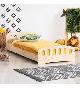 Markaawm Montessori Yatak Daybed Karyola Doğal Çam