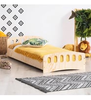 Markaawm Montessori Yatak Daybed Karyola Doğal Çam