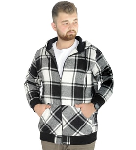 Mode XL Erkek Oduncu Kapsonlu Sweat Pocket 21574 Bej