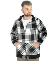 Mode XL Erkek Oduncu Kapsonlu Sweat Pocket 21574 Bej