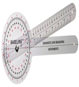 BASELİNE PLASTİK 360º ISOM AÇI ÖLÇER 12"İNÇ ( 30 CM )