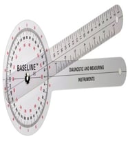 BASELİNE PLASTİK 360º ISOM AÇI ÖLÇER 12"İNÇ ( 30 CM )