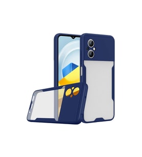 Xiaomi Poco M5 Kılıf Platin Silikon - Lacivert