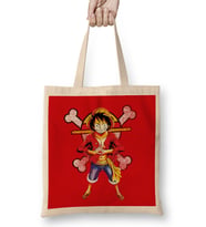 One Piece Grunge Straw Hat Bez Çanta Uzun Saplı