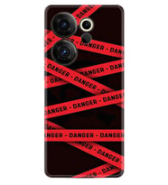Camon 20 Premier 5g Kılıf Desenli Silikon Danger 1372