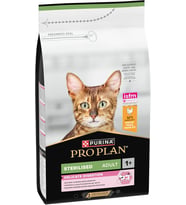 Kısırlaştırılmış Yetişkin Kediler İçin Kuru Kedi Maması, Zengin Tavuk Eti İçeriği 1.5kg