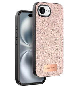 Onegif Apple iPhone 16E Bright Simli Kapak - Pembe