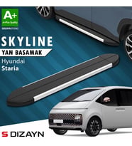 S-Dizayn Hyundai Staria Skyline Aluminyum Yan Basamak 233 Cm 2021 Üzeri A+ Kalite