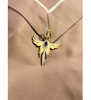 Melek Model Ajda Bilezik 925 Ayar Gümüş Charm