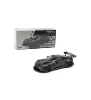 Pop Race Aston Martin GT3 Carbon Fiber 1:64 Diecast Model Araba PR64-178