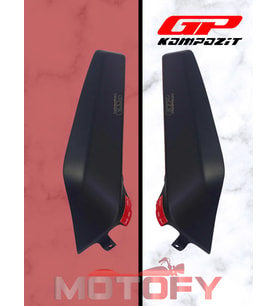 GP Kompozit Yamaha XMAX 250-400 2018-2022 Uyumlu Bacak Koruma Fiber
