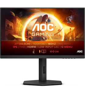 AOC 27G4X 27" 0.5 ms Full HD Pivot IPS 180 Hz Oyuncu Monitörü - Teşhir