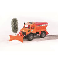 Mercedes Benz Unimog Kar Temizleyici Ve Tuzlayıcı