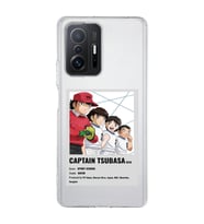Xiaomi Mi 11T - 11T Pro Uyumlu Tsubasa Poster Tasarımlı Şeffaf Telefon Kılıfı