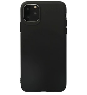Newface Apple iPhone 11 Pro Max Kılıf First Silikon - Siyah