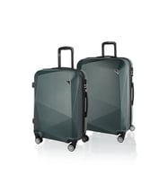 Polo&Sky Elmas Model Haki Renk 2'li Valiz Seti (Orta+Büyük)