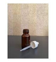 30ml kahverengi cam ecza şişesi plastik damlalıklı çubuklu, 10 adet, ecza şişesi, cam şişe, amber şişe,kozmetik şişe