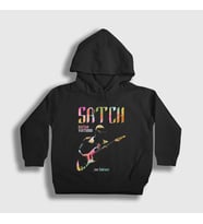 Presmono Unisex Çocuk Siyah Satch Gitarist Hediye Joe Satriani Kapüşonlu Sweatshirt 551272tt